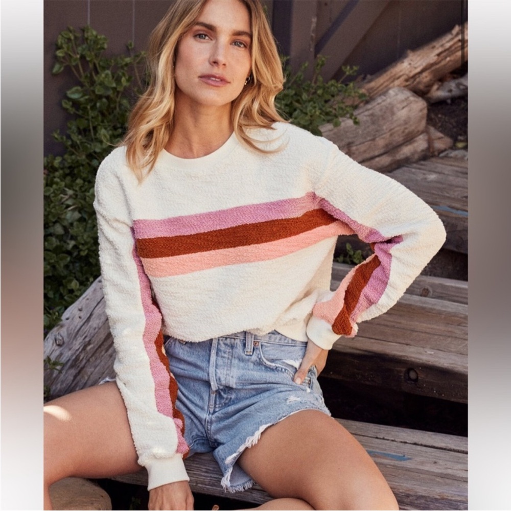 Faherty Vista Striped Sweater